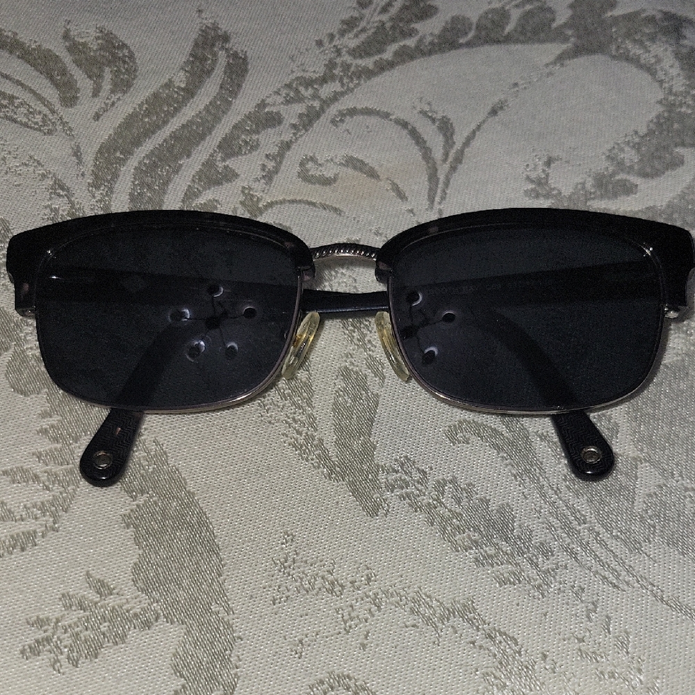 Ray-Ban Black and Silver Glasses